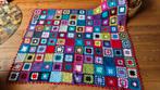 Granny square handgehaakte deken / sprei 185 x 218, Ophalen of Verzenden, Nieuw