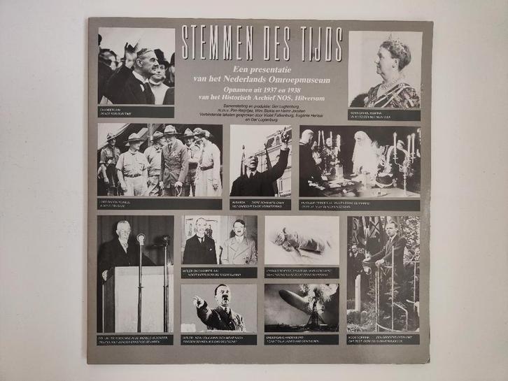Stemmen Des Tijds - 1937 1938 (Vinyl), Cd's en Dvd's, Vinyl | Overige Vinyl, Zo goed als nieuw, 12 inch, Ophalen of Verzenden