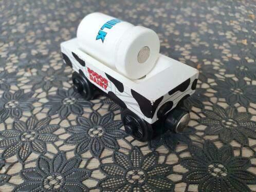 Thomas de trein hout Melkbus, Kinderen en Baby's, Speelgoed | Thomas de Trein, Zo goed als nieuw, Ophalen of Verzenden