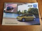 Instructieboek Peugeot 206, 206 RC, 206 SW incl. audio 2005, Auto diversen, Handleidingen en Instructieboekjes, Ophalen of Verzenden