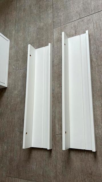  IKEA Mosslanda fotoplanken – Wit – 55 cm  beschikbaar voor biedingen