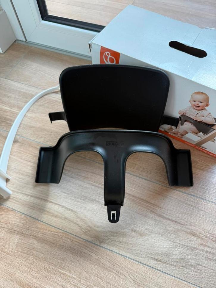 Stokke triptrap babyset zwart, Kinderen en Baby's, Kinderstoelen, Ophalen of Verzenden
