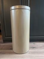 Brabantia Metallic Gouden Prullenbak - 30 Liter, Ophalen, Met pedaal, 50 tot 75 cm, Zo goed als nieuw
