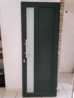 Vandaag:Rehau kunststof voordeur met kozijn met zijpaneel, Doe-het-zelf en Verbouw, Deuren en Horren, Ophalen, Kunststof, Gebruikt