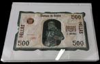 Brigitte Harrewyn "500 drachmen".uit 2001, Ophalen