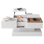 Moderne Salontafel met Lift-Up Functie, Kunststof, Info@outdoorhub.eu, Verzenden, Vierkant