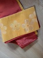 Traditionele Japanse obi hanhabaobi gold bloem, Ophalen of Verzenden