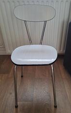 Vintage Formica keukenstoel, Ophalen, Gebruikt, Eén