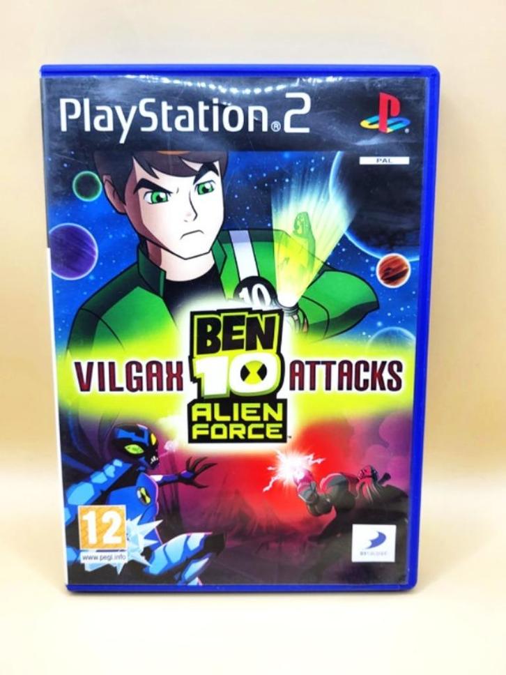 Ben 10 Alien Force: Vilgax Attacks PS2, Spelcomputers en Games, Games | Sony PlayStation 2, Zo goed als nieuw, Avontuur en Actie