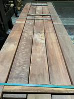Hardhout-Massaranduba–vlonderplanken-terrasplanken-planken, Tuin en Terras, Terrasdelen en Vlonders, Ophalen, Nieuw, Hout