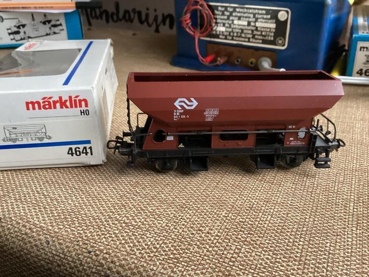 Marklin 4641 NS zijlosser wagennummer 645 1 035-5 nieuw ovp, Hobby en Vrije tijd, Modeltreinen | H0, Nieuw, Wagon, Wisselstroom