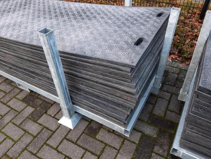 Rijplaten LDPE/HDPE 20 Stuks in stapelbok A- Kwaliteit!!, Tuin en Terras, Grind, Keien en Split, Nieuw, Ophalen