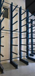 Draagarmstelling 8 Staanders en 40 armen. Langgoed stelling., Ophalen
