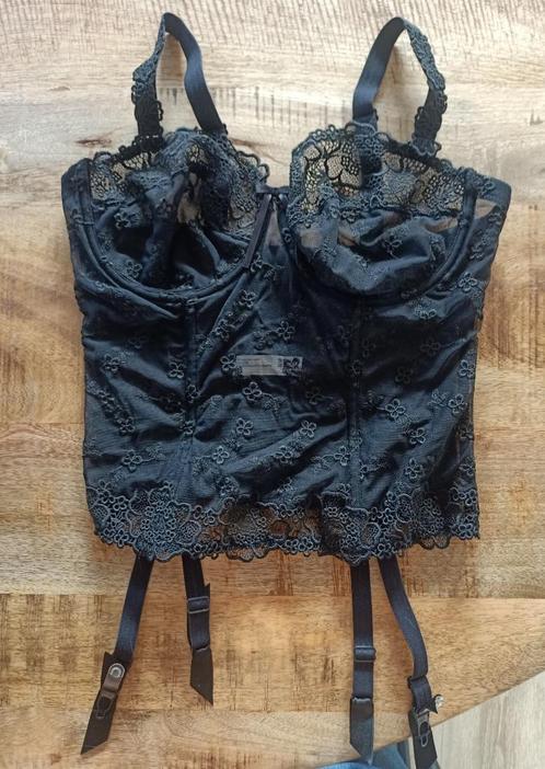 Prima donna bustier/korset 80 D ZGAN Zwart 80D, Kleding | Dames, Ondergoed en Lingerie, Body of Korset, Zwart, Ophalen of Verzenden