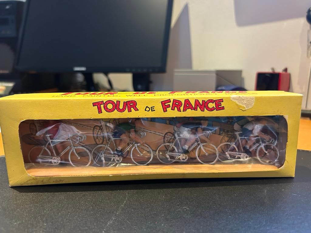 Miniatuur Wielrenners Tour de France - Originele Verpakking, Ophalen of Verzenden, Zo goed als nieuw