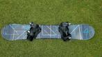 Snowboard met bindingen maat 150 zwart /  blauw, Sport en Fitness, Gebruikt, Board, Ophalen