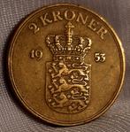 2 Kronen 1953 - Frederik IX Denemarken, Verzenden, Koningin Juliana, Overige waardes, Losse munt