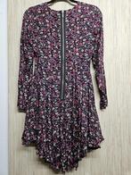 Bloemenjurk H&M - Maat 36 (S), Kleding | Dames, Jurken, Zwart, Ophalen of Verzenden, Zo goed als nieuw, Maat 36 (S)