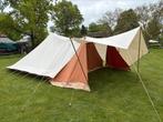Stormvaste piramide tent Het Wad Kingsize 6 persoons, Caravans en Kamperen, Tenten, Ophalen, Gebruikt, Tot en met 6