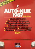 Autojaarboek 1987 Auto-kijk 87 Verhey, Ophalen of Verzenden, Zo goed als nieuw, Algemeen