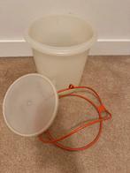Vintage Tupperware Emmer, Ophalen, Gebruikt, Kunststof, Met deksel