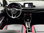 Kia Picanto 1.0 T-GDI AUTOMAAT GT-Line, achteruitrijcamera,a, Auto's, Gebruikt, Wit, Leder, Bedrijf