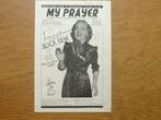 MY PRAYER, Muziek en Instrumenten, Bladmuziek, Verzenden, Gebruikt, Artiest of Componist, Populair