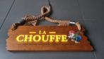 La Chouffe LED Lichtreclame ZGAN, Ophalen of Verzenden, Zo goed als nieuw, Reclamebord, Plaat of Schild, Overige merken