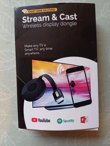 INF Digitale mediastreamer-dongle 1080p Full HD Zwart beschikbaar voor biedingen