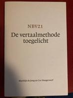NBV21 De vertaalmethode toegelicht, Boeken, Ophalen of Verzenden, Nieuw, Christendom | Katholiek
