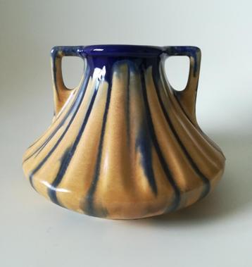 Art Deco Vaas 2187 des Faïenceries de Thulin Belgium beschikbaar voor biedingen