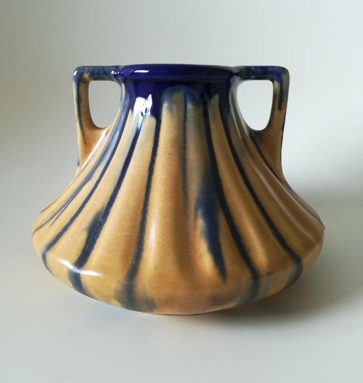 Art Deco Vaas 2187 des Faïenceries de Thulin Belgium, Antiek en Kunst, Antiek | Keramiek en Aardewerk, Ophalen of Verzenden