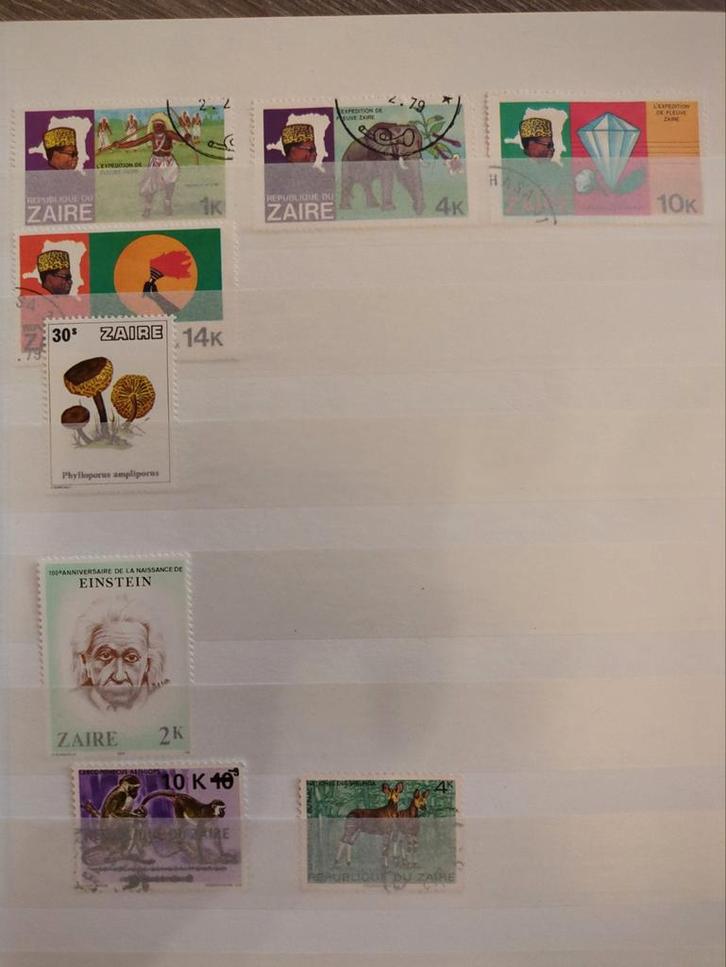 Zaire postzegels, Postzegels en Munten, Postzegels | Afrika, Ophalen of Verzenden