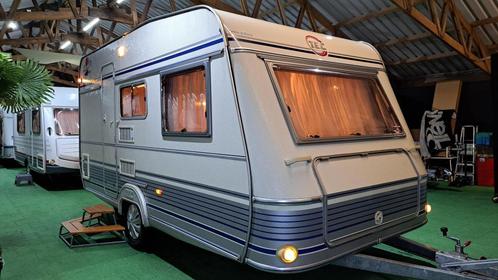 TEC Travel King 420 TN Voortent/incl aflbeurt, Caravans en Kamperen, Caravans, Bedrijf, tot en met 3, 750 - 1000 kg, Treinzit