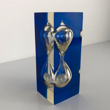 Zandloper Jaren 70/80 Design Object beschikbaar voor biedingen