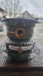 Oude petroleumstel Haller - Prachtig decoratief item, Antiek en Kunst, Ophalen of Verzenden