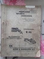 Nederlandse reparatie handleiding Mc Cormick balenpers B-46, Ophalen of Verzenden, Gelezen, Tractor en Landbouw