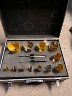 Boren set / gatzagen set, Doe-het-zelf en Verbouw, Gereedschap | Boormachines, Ophalen of Verzenden, Gebruikt