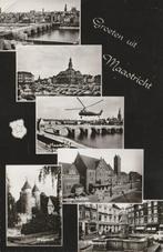 MAASTRICHT Brug Markt Stadhuis Helikopter Mooswief Groeten, Verzamelen, Verzenden, 1980 tot heden, Ongelopen, Limburg