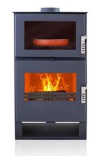 houtkachel met oven Verso F, Huis en Inrichting, Ophalen of Verzenden, Vrijstaand, Hout, Nieuw