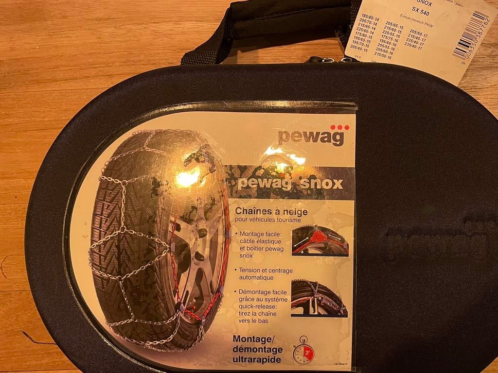 Sneeuwkettingen Pewag Snox SX 540, Auto diversen, Sneeuwkettingen, Ophalen, Zo goed als nieuw