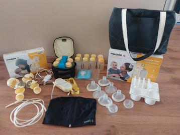 Medela Freestyle dubbele kolfset + extra's beschikbaar voor biedingen