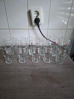 Vintage Heineken glazen 11 stuks, Ophalen of Verzenden, Zo goed als nieuw, Glas of Glazen, Overige merken