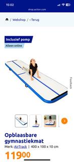 Tumbling/turnmat action, Sport en Fitness, Turnen, Maat 36 t/m 42, Ophalen, Zo goed als nieuw, Materiaal