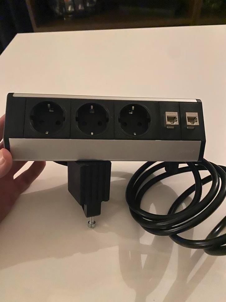 Evoline Stekkerdoos met CAT6 aansluiting - Bureau 20 stuks, Doe-het-zelf en Verbouw, Elektra en Kabels, Gebruikt, Overige typen