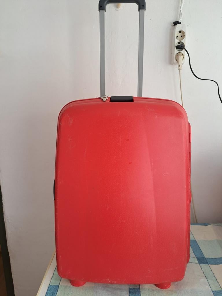 Style stevige grote koffer met code en slot (+ sleutel), Hard kunststof, 45 tot 55 cm, Slot, Ophalen of Verzenden