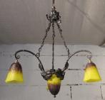 art deco pate de verre luster Schneider kleine coup, Antiek en Kunst, Verzenden
