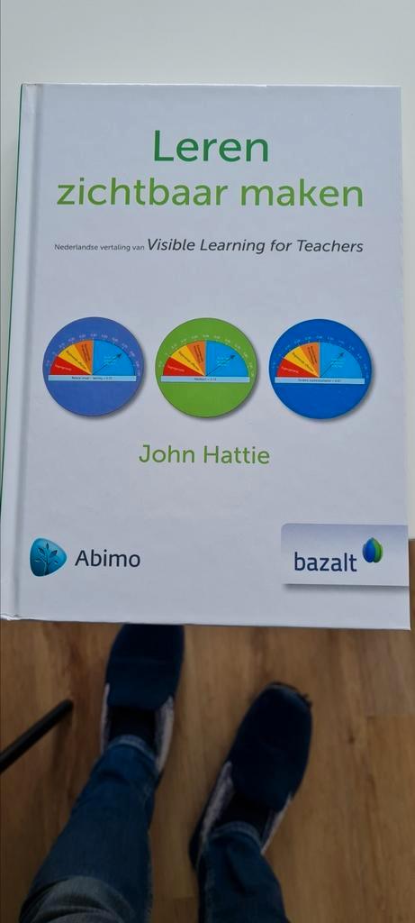 John Hattie - Leren zichtbaar maken, Boeken, Schoolboeken, Zo goed als nieuw, Nederlands, Overige niveaus, Ophalen of Verzenden