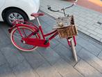 Rode sparta meisjesfiets met Mand, Fietsen en Brommers, Fietsen | Dames | Damesfietsen, Gebruikt, Versnellingen, Minder dan 47 cm