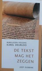 Joep Dubbink - De tekst mag het zeggen, Ophalen of Verzenden, Zo goed als nieuw, Joep Dubbink
